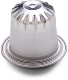 coffee capsules - silver