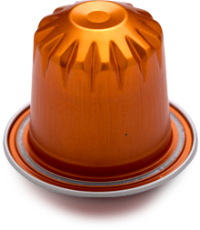 coffee capsules - orange