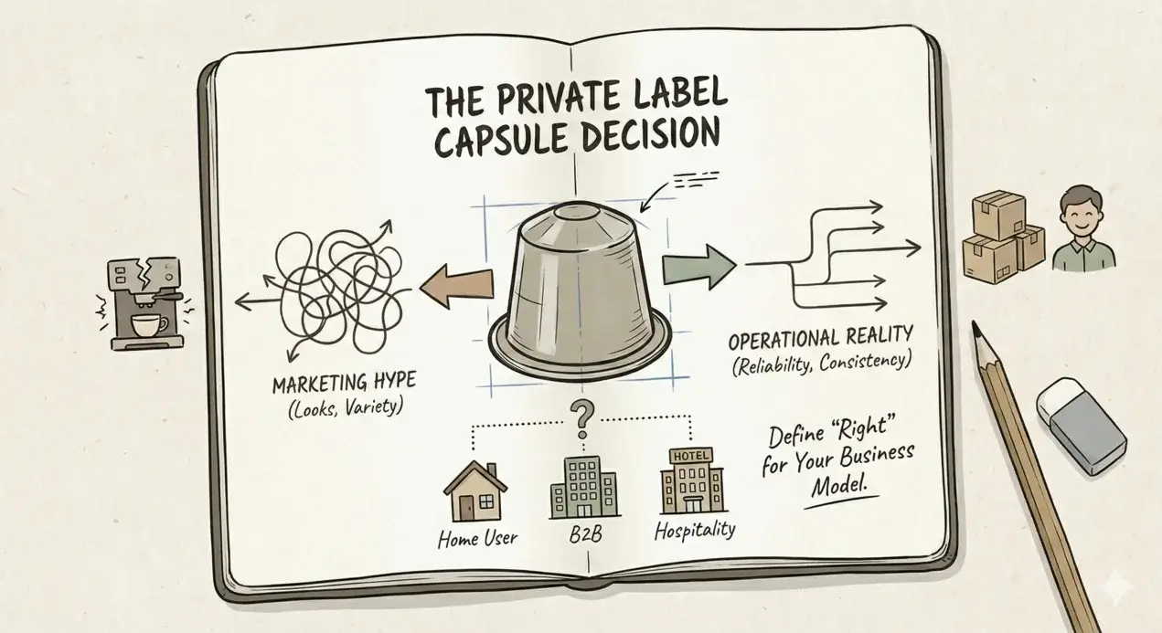 How to Choose Private Label Coffee Capsules for Your Business